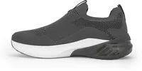 ETPU Men’s Walking Slip-On Shoes for Extra Comfort in Grey, men's sliders — close-up detail