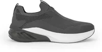 ETPU Men’s Walking Slip-On Shoes for Extra Comfort in Grey, men's sliders — top view