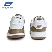Bond Street Men's Beige Casual Sneakers, men's casual shoes — close-up detail