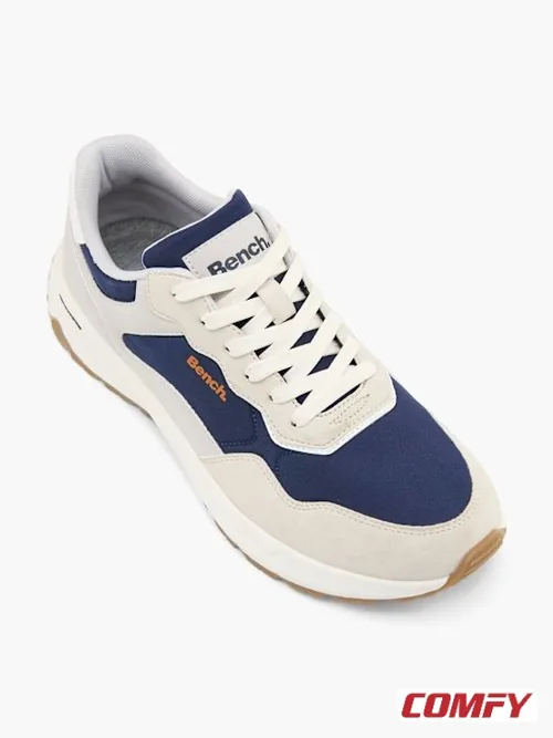 Bench sneakers navy, comfy exclusives — top view