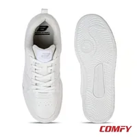 Bond Street Men’s Casual Sneakers in White, men's casual shoes — outsole and tread detail