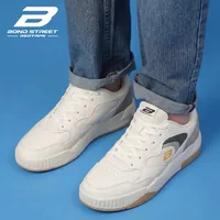 Bond Street Men's White Casual Sneakers, men's casual shoes — inner side view
