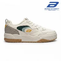 Bond Street Men's White Casual Sneakers, men's casual shoes — outsole and tread detail
