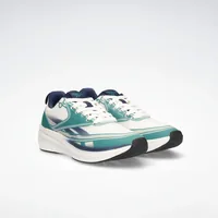 Reebok Light Float Running Shoes in Green, men's casual shoes — side profile view