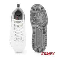 Red Tape Men’s Lifestyle Sneakers in White/Grey, men's casual shoes — outsole and tread detail