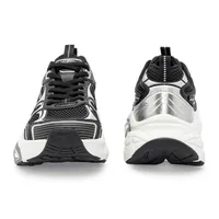 Red Tape Casual Shoes for Women in Black, women's casual shoes — front and back view