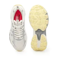 Red Tape Women’s Lifestyle Casual Shoes in White, women's casual shoes — top view